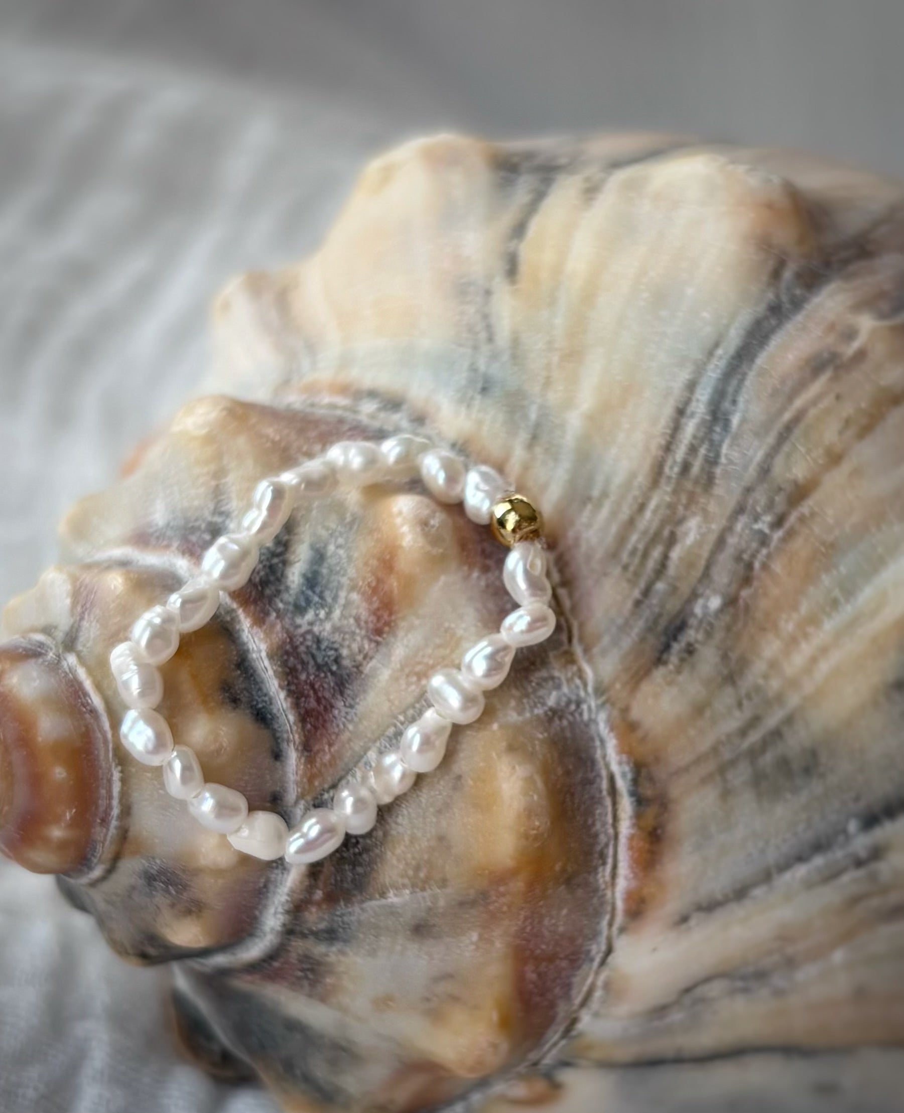 Pearl Ring - Stretchy & Stackable