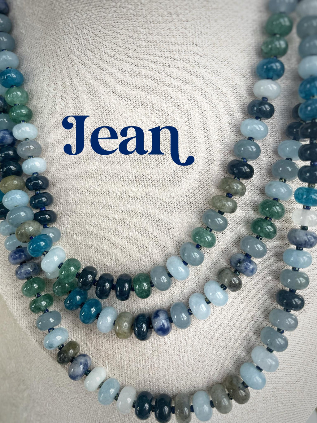 Beaded Gemstone Necklace: 18k Gold Clasp, Amethyst, Aventurine Beads
