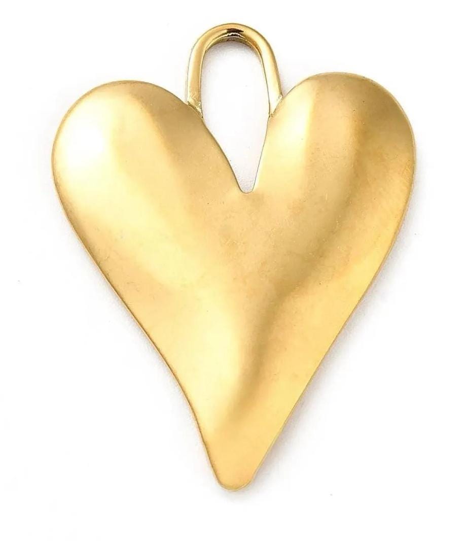 Charm - Elongated Heart, Freshwater Pearl, Starfish, or Seashell