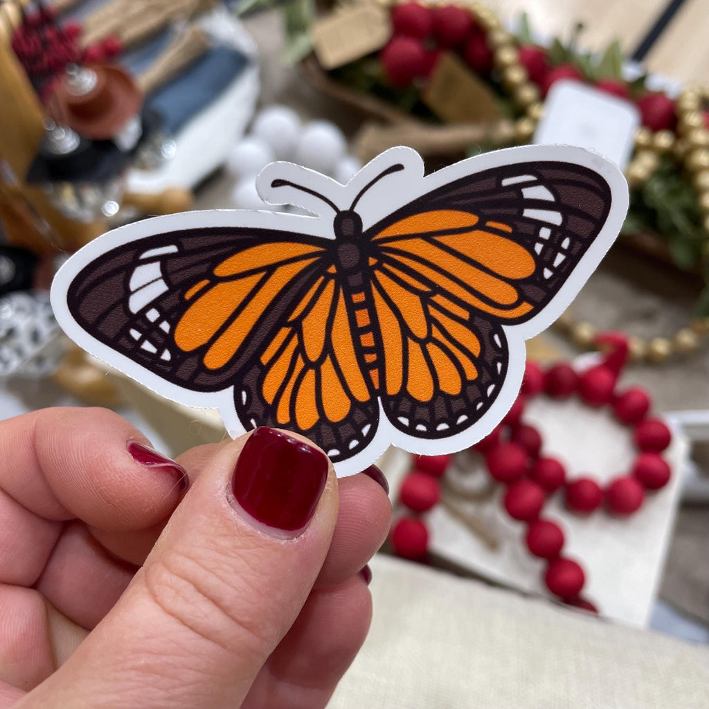 Monarch Butterfly Sticker