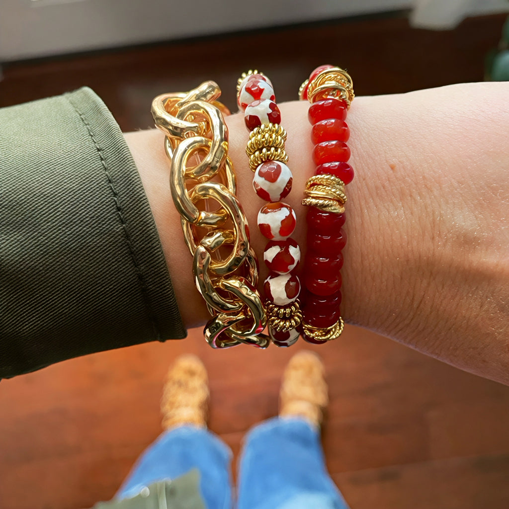 Chunky Gold Chain Bracelet