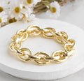 Chunky Gold Chain Bracelet