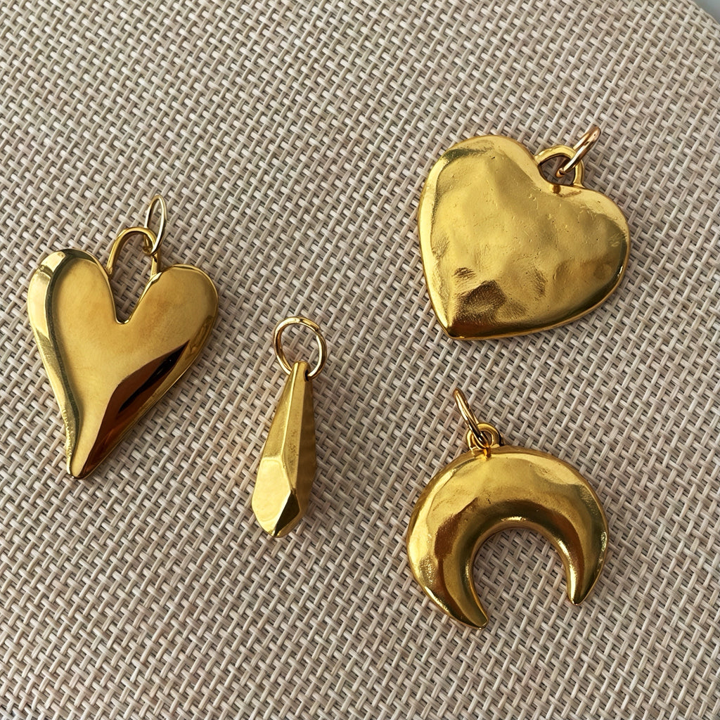 Rainbow Beaded Gemstone Necklace: 18k Gold Plated Clasp, Charm, Adventurine, Jade, Opal, Morganite, Amethyst, Chalcedony