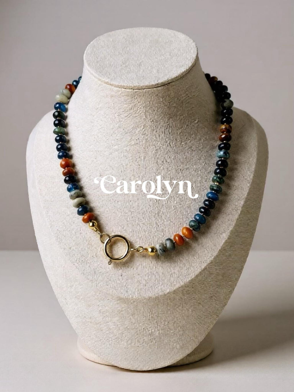 Gemstone Candy Necklace: 14k Gold Filled Clasp,  Adventurine, Jade, Morganite, Amethyst, Chalcedony